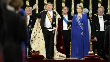 De koning zweert trouw